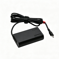 ThinkPad X1 ADLX65YCC3A Oval PD Wireless Electric Power Adapter Charger 65W OTP Ponsel GAN Type-C