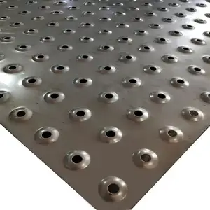 Diamant-Strang/Perf-O Aluminium/Kohlenstoffstahl perforierte Leitchenschiene für Treppenstufen Planken Sicherheitsgitter perforiertes Blech