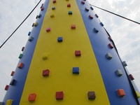Mur d'escalade gonflable de haute qualité pour enfants et adultes