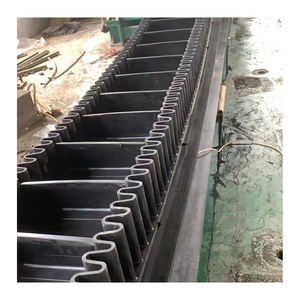 高品質の輸送サイドウォールベルトコンベヤー高角度ベルトクリート付き急なリブ付きスカートラバーコンベヤーベルト - Product Image 6