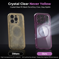 AUREXIONICS Clear Case untuk iPhone 18 Pro Max dengan Perlindungan Kamera
