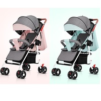 Cadre en aluminium de haute qualité, Chine, Hot Mom, OEM, logo personnalisé sur le cadre, acheter une poussette pliable pas chère 3 en 1