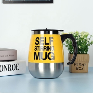 Presente criativo Auto <span class=keywords><strong>Blender</strong></span> <span class=keywords><strong>Shaker</strong></span> Aço Inoxidável Elétrica Auto-Agitando Café Copo de Mistura Durável Tumbler para On-the-Go - Product Image 5