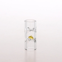 D12H35mm Filtres en verre diamantés multicolores / Embouts filtrants en verre / Embouts en verre diamantés pour pré-roulés