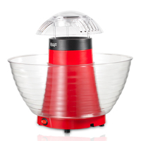 Machine à Popcorn RAF R.9001 1200W 3.3L à Air Chaud, Préparation Rapide en 3 Minutes, Nettoyage Facile, Appareil de Cuisine Domestique pour Snacks