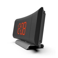 Jam Alarm Pintar LED Grosir untuk Dinding, Langit-langit, Meja, dengan Fitur Proyeksi, Suara, Snooze, dan Temperatur