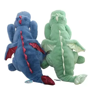 Foreign trade hot selling Little flying dragon doll Strip dinosaur pillow Holiday mascot plush toy doll