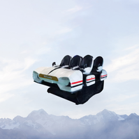 Machine de jeu de tir VR 9D 360 °   Simulateur de réalité virtuelle à monnayeur pour cinéma VR, idéal pour les parcs d'attractions intérieurs