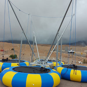 Parque de Atracciones de Feria, Juego de Trampolín Inflable, Bungee con Remolque en Venta - Product Image 1