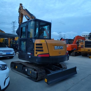 Miniexcavadora SANY SY55C Usada, Miniexcavadora SANY SY35u SY16c SY26u SY55c SY60c SY75c SY95c, Apta para Múltiples Sitios de Construcción - Product Image 2