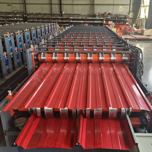 Machine de formage à froid de profilés de toiture, machine de formage à froid de profilés en acier à double couche - Product Image 5