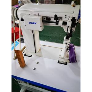 Zoyer Industrial <b>Sewing</b> <b>Machine</b> Zigzag Stitch Flat-Bed Mechanical Semi-<b>Automatic</b> For Fabric Textile Use - Product Image 2