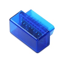 Herramienta de Diagnóstico Automotriz Elm327, Lector de Códigos OBD2 Azul V2.1 (Placa Única)