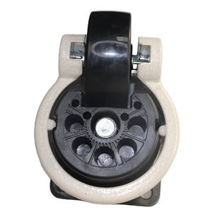 Heng sheng 60F/80F/100F/120F Flache Stütz stufe Einstellbare Rolle Schwere Ausrüstung Nylon Universal rad Industrie rollen - Product Image 6