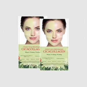 Dermafix Perfect Real Performance Cica Collagen Facial Masks Good Quality (1+1) - Product Image 2