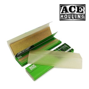 Papel de Liar de Bambú ACE de Marca Privada, Tamaño King Size, con 32 Hojas y 32 Puntas de Filtro por Libreta, Empaque Personalizado - Product Image 5