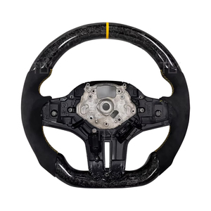 Customized Carbon Fiber Forged Steering Wheel For BMW 3 Series G Series G20 M340i Car Interior Accessory - Product Image 2