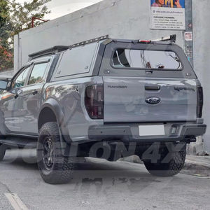 Ramassage noir d'auvent de lit en acier de Tri-ton 4X4 pour <span class=keywords><strong>Ford</strong></span> <span class=keywords><strong>Ranger</strong></span>/<span class=keywords><strong>raptor</strong></span> T6/T7/T8 camions à toit rigide - Product Image 2