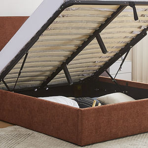 Camas modernas tapizadas con almacenamiento, camas de lujo tamaño queen y king, conjuntos de marcos de cama tapizados para dormitorio - Product Image 6