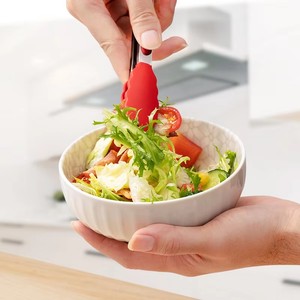 Nylon BBQ <b>Tongs</b> with Heat Resistance and Easily Cleaned for Outdoor Camping & Kitchen Use - Product Image 3
