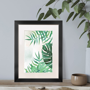 Cornice <span class=keywords><strong>di</strong></span> alta qualità in legno nero con vetro trasparente ideale per la visualizzazione <span class=keywords><strong>di</strong></span> opere d'arte e <span class=keywords><strong>foto</strong></span> <span class=keywords><strong>di</strong></span> famiglia nella decorazione del soggiorno - Product Image 3