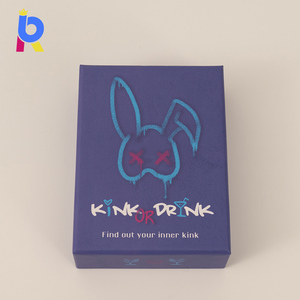 Baraja de Cartas Personalizada al por Mayor, Portátil, de Alta Calidad, con Laminado Mate, para <span class=keywords><strong>Beber</strong></span>, Jugar, Divertirse en Pareja, con <span class=keywords><strong>Amigos</strong></span> - Product Image 4