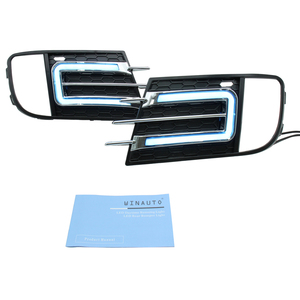 <span class=keywords><strong>LED</strong></span> Ban Ngày Chạy Ánh Sáng offroad camper Đối Với Volkswagen <span class=keywords><strong>Tiguan</strong></span> 2013-2016 vuông đèn pha <span class=keywords><strong>led</strong></span> DRL - Product Image 6