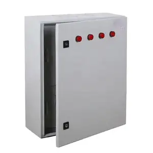 Penjualan langsung pabrik peralatan distribusi daya baja logam Panel kontrol kotak distribusi 3 fase papan distribusi