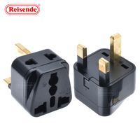 Convertisseur universel 100-240V AC royaume-uni vers ue Euro adaptateur européen prise blanche prises de voyage royaume-uni adaptateur prise de conversion avec CE RoHS