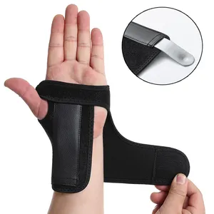 Youjie Custom Logo Verstelbare Neopreen Verstuiking Hand Brace Pols Ondersteuning Spalk Voor Carpale Tunnel Reliëf Nachtsteun