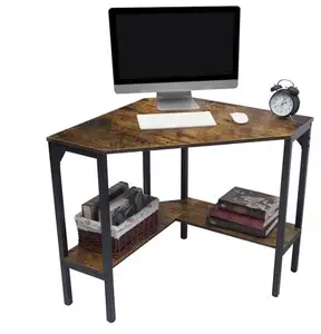 심플 코너 필기 책상, 벽 코너 삼각 컴퓨터 책상, 코너 세대 코너 작은 테이블