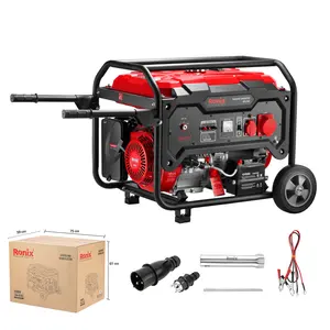 Ronix Nieuwe Generator RH-4782 5500W Benzine Generatoren Premium Kwaliteit Draagbare Lange Werkuur Benzine Generatoren 4000W