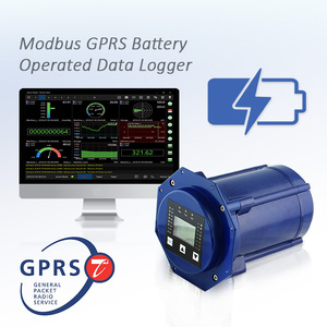 GPRS Modbus <b>Wireless</b> Data Logger, IP68 Waterproof Battery Powered Low Power Recorder with Remote Real Time Data Monitoring - Product Image 1