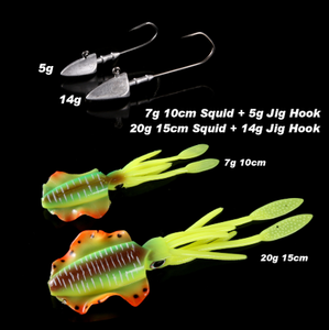 TGD Best S031-L 15cm 20gr Vente en gros de <span class=keywords><strong>leurres</strong></span> de pêche en plastique luminescent, appâts <span class=keywords><strong>souples</strong></span>, vers, <span class=keywords><strong>leurres</strong></span> de pêche à la traîne, appâts en PVC, <span class=keywords><strong>leurres</strong></span> de pêche à l'octopus - Product Image 3