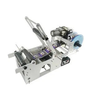 Dính nhãn Sticker mẫu máy vòng nhựa thủy tinh chai rượu vang nhỏ tự động máy nhãn - Product Image 1