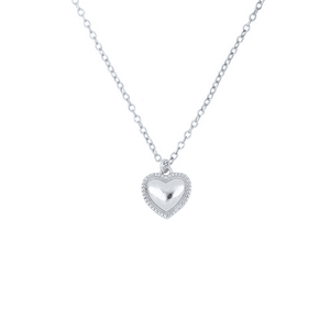 ROXI S925 Collar de Plata de Ley con Colgante de Corazón Pequeño para Mujer, 18K - Product Image 2