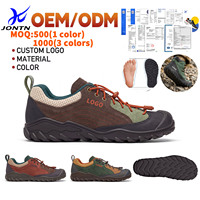 Chaussures de marche légères, chaussures de randonnée pieds nus, chaussures de trekking minimalistes à bout large, baskets de montagne OEM ODM personnalisées pour hommes
