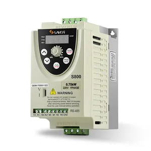 VFD 0.2KW-1.5KW 220V Single Phase Input And Three Phase output variable frequency inverter