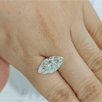 Prix d'usine en gros Diamant synthétique 0.5CT 1CT 2CT 3CT 4CT 5CT DEF VS VVS taille Marquise Diamant cultivé en laboratoire en vrac