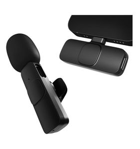 Fifine-Microphone Lavalier sans fil OEM ODM, système de micro à revers <span class=keywords><strong>K2</strong></span> pour enregistrement vidéo, Vlog, pour Android et iPhone, réduction de bruit - Product Image 1