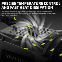 Profesyonel Video ışığı uzaktan kumanda Video ışığı Ra85 100W 185V 245V 3200K 6500K 360 ° açı ayarı LED fotoğraf ışığı
