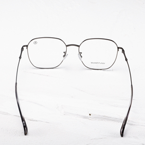 Ultra Light Titanium Rectangle <b>Eyeglasses</b> Full Rim Unisex Adult Vision Correction <b>Frames</b> Solid Color Lightweight Design - Product Image 5