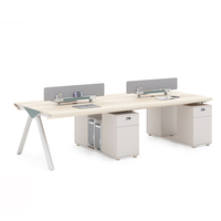 Vente de gros Bureau de travail en bois Bureau d'ordinateur Bureau moderne Bureaux et chaises