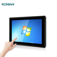 Panel PC Todo en Uno de 18.5 Pulgadas, 1920*1080, I5 11.ª Generación, LAN Dual, Diseño de Carcasa de Aleación de Aluminio, Computadora Industrial con Pantalla Táctil