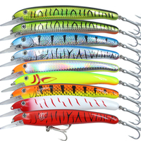 Leurres de pêche en plastique coulants Selco, appâts Minnow, leurres durs OEM, yeux de poisson 3D, plastique ABS, multicolores, leurres de pêche en eau de mer