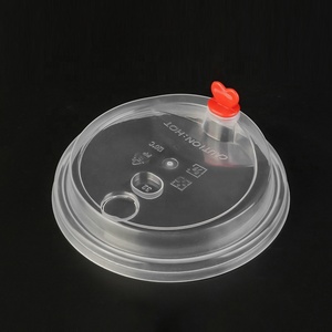 Cundao 90 mét đường kính Bìa Hot uống Takeaway dùng một lần có thể tái chế cứng PP nắp cho Nhựa/cốc giấy - Product Image 5