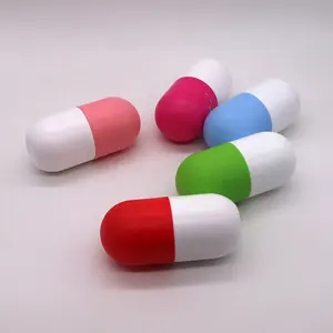120ml/130ml/ 6OZ /180ml HDPE capsule populaire en forme de pilule tablette médecine bouteille en plastique pour complément alimentaire