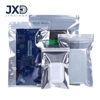 Sacchetti Antistatici ESD con Chiusura a Zip in PE per Componenti Elettronici e Protezione Industriale PCB