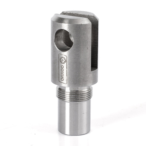 OEM ODM Personalizado CNC Acero Inoxidable Acabado Brillante Pasador de Horquilla Ranurado con Hombro / Cabeza de Eje de Conexión Tamaños Disponibles Mecánico - Product Image 5