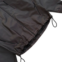 Vestes pour hommes personnalisées BINBEIER à faible MOQ, vêtements thermoréactifs, veste de pluie, vente en gros, coupe-vent thermochromique, veste hydrochromique